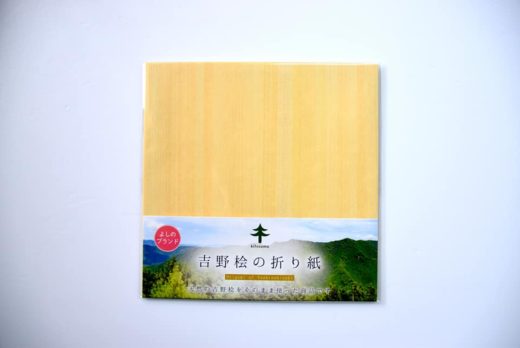 吉野桧の折り紙